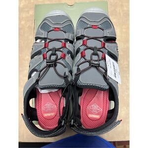 ➡️NIB! St. John's Bay Spencer Men's Outdoor Sandal Gray Size - 11 M